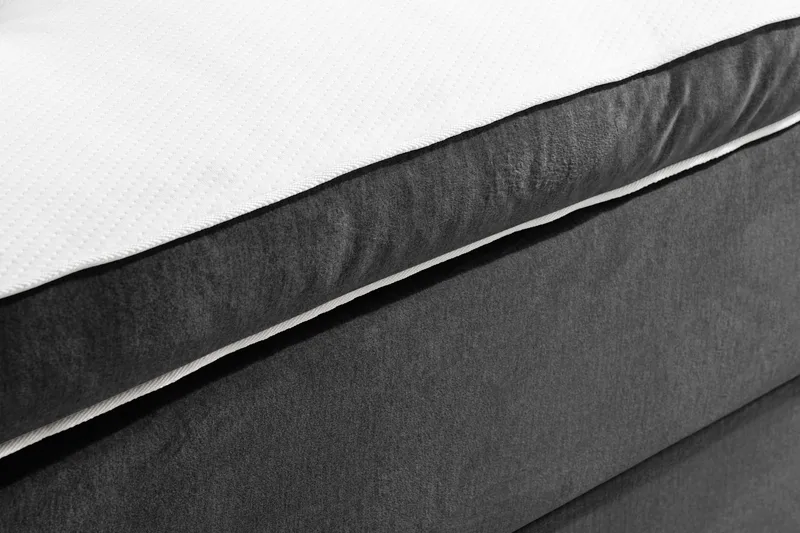 Jenkkisänky Rebeca 160x200 - Tummanharmaa - Huonekalut - Sänky - Parisänky