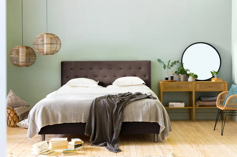 Jenkkisänky Rebeca 180x200 - Ruskea - Huonekalut - Sänky - Parisänky