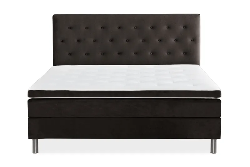 Jenkkisänky Rebeca 180x200, Tummanharmaa