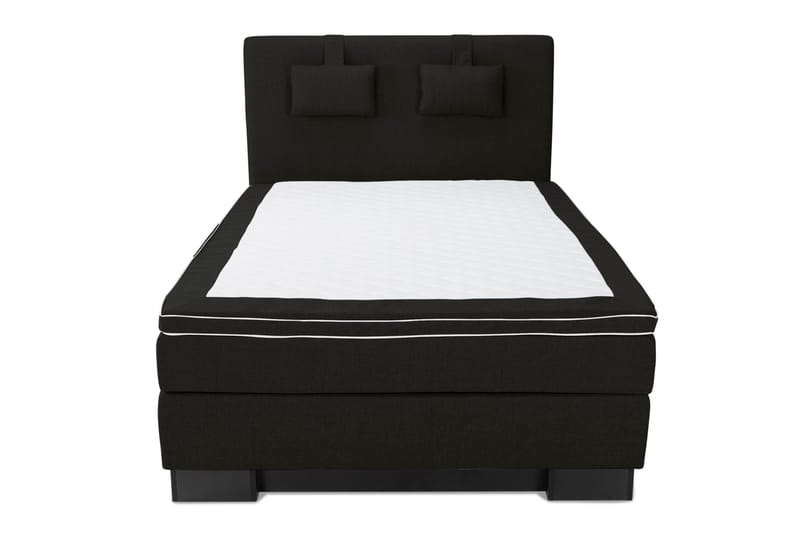 Jenkkisänky Romance Lyx 140x200 - Musta - Huonekalut - Sänky - Jenkkisängyt