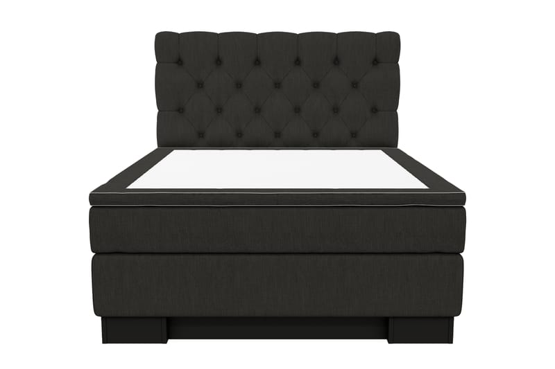 Jenkkisänky Romance Lyx 140x200 - Musta - Huonekalut - Sänky - Jenkkisängyt