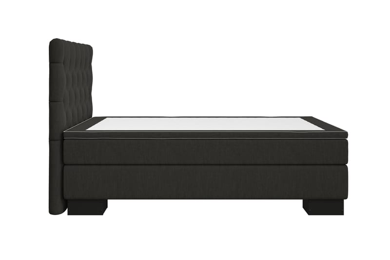 Jenkkisänky Romance Lyx 140x200 - Musta - Huonekalut - Sänky - Jenkkisängyt