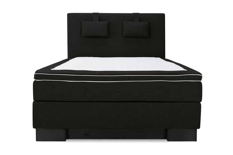 Jenkkisänky Romance Lyx 140x200 - Musta - Huonekalut - Sänky - Jenkkisängyt