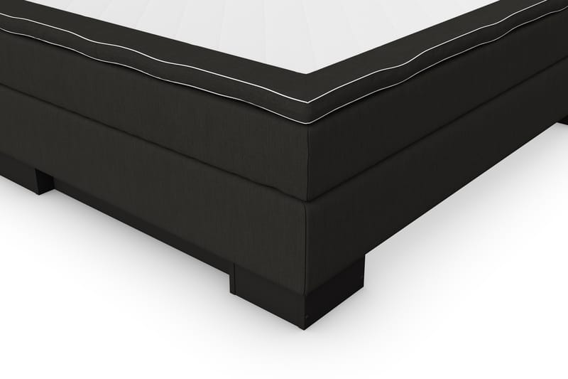Jenkkisänky Romance Lyx 140x200 - Musta - Huonekalut - Sänky - Jenkkisängyt