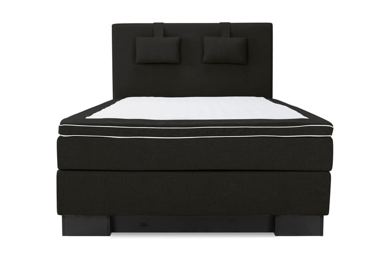 Jenkkisänky Romance Lyx 140x210 - Musta - Huonekalut - Sänky - Jenkkisängyt