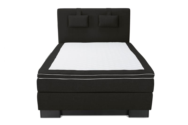 Jenkkisänky Romance Lyx 140x210 - Musta - Huonekalut - Sänky - Jenkkisängyt