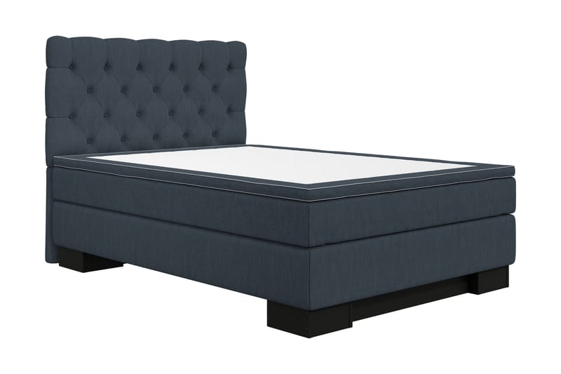 Jenkkisänky Romance Lyx 140x210 - Tummansininen - Huonekalut - Sänky - Jenkkisängyt