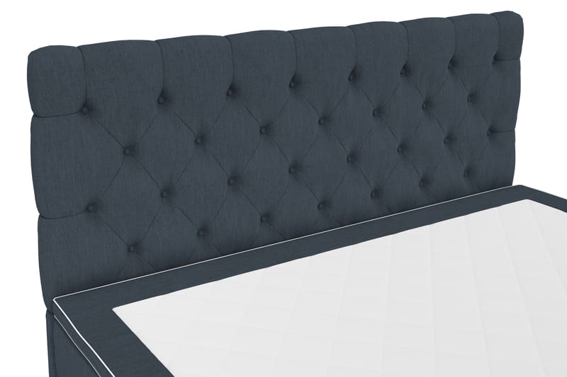 Jenkkisänky Romance Lyx 160x210 - Tummansininen - Huonekalut - Sänky - Jenkkisängyt
