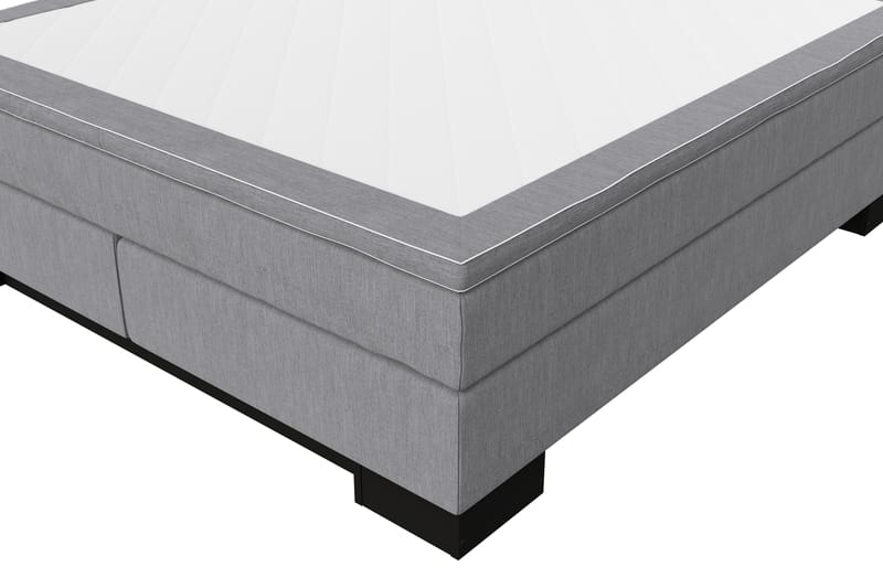 Jenkkisänky Romance Lyx 160x210 - Vaaleanharmaa - Huonekalut - Sänky - Jenkkisängyt