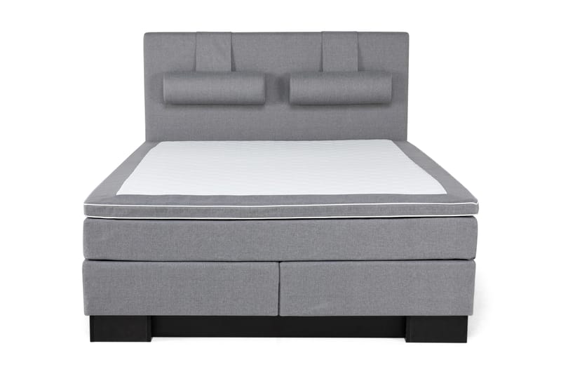 Jenkkisänky Romance Lyx 160x210 - Vaaleanharmaa - Huonekalut - Sänky - Jenkkisängyt