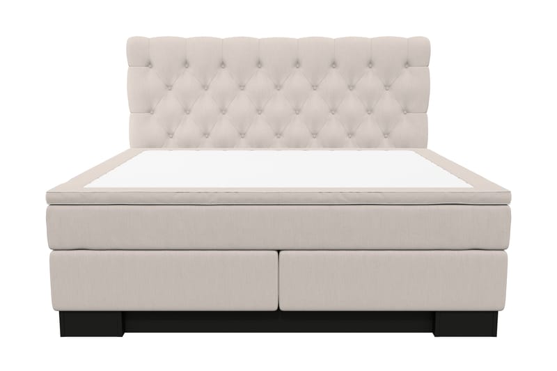 Jenkkisänky Romance Lyx 180x210 - Beige - Huonekalut - Sänky - Jenkkisängyt
