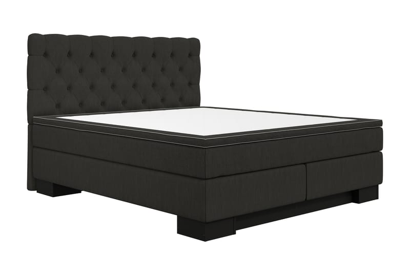 Jenkkisänky Romance Lyx 180x210 - Musta - Huonekalut - Sänky - Jenkkisängyt