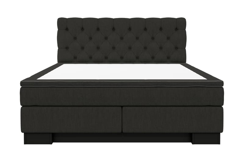 Jenkkisänky Romance Lyx 180x210 - Musta - Huonekalut - Sänky - Jenkkisängyt