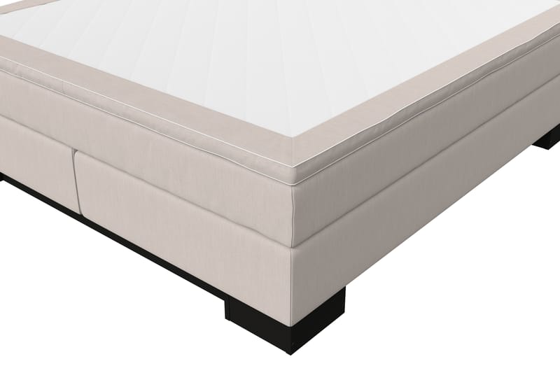 Jenkkisänky Romance Lyx 210x210 - Beige - Huonekalut - Sänky - Jenkkisängyt