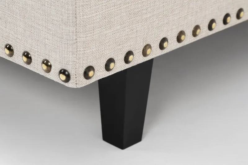 Jenkkisänky Roosalie 140x200 - Beige - Huonekalut - Sänky - Parisänky