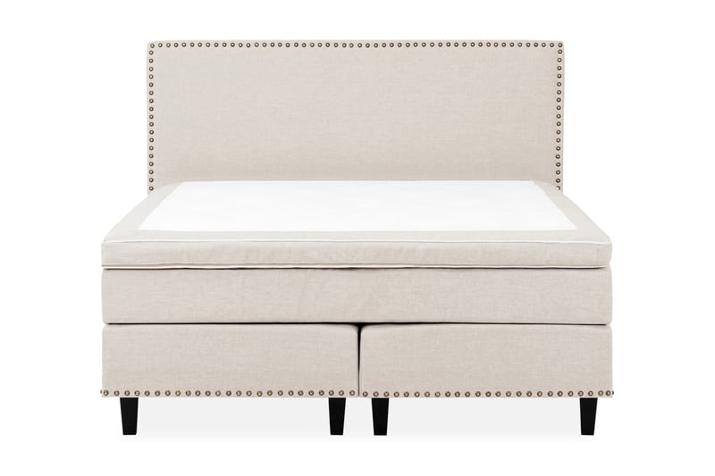 Jenkkisänky Roosalie 160x200 Pääty - Beige - Huonekalut - Sänky - Jenkkisängyt