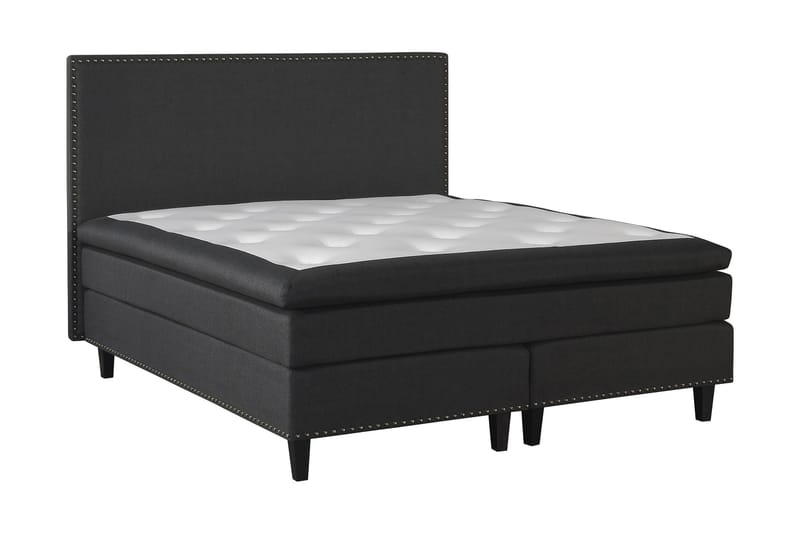 Jenkkisänky Roosalie 180x200 Pääty - Musta - Huonekalut - Sänky - Parisänky