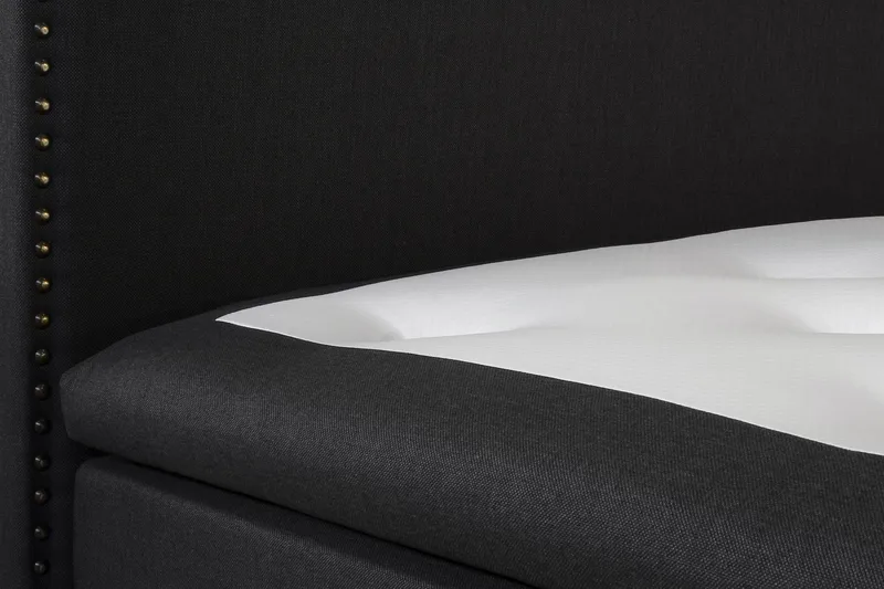 Jenkkisänky Roosalie 180x200 Pääty - Musta - Huonekalut - Sänky - Parisänky