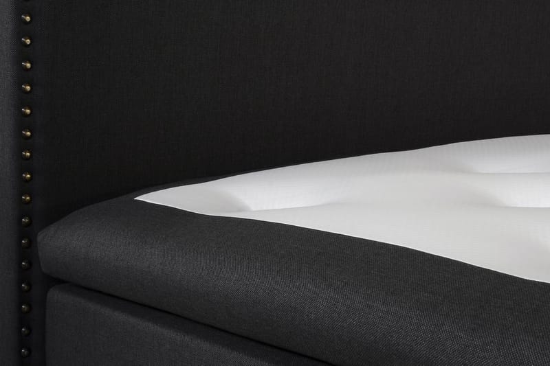 Jenkkisänky Roosalie 180x200 Pääty - Musta - Huonekalut - Sänky - Parisänky