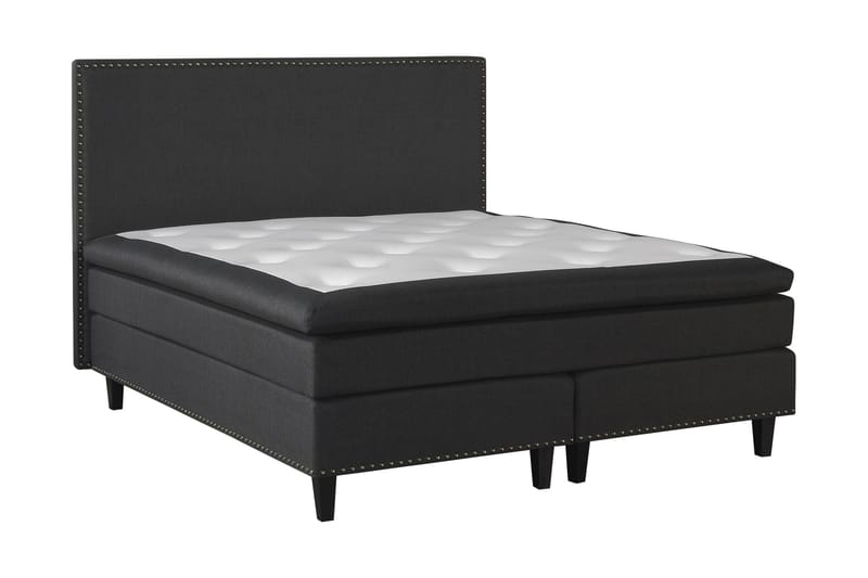 Jenkkisänky Roosalie 180x200 Pääty, Musta