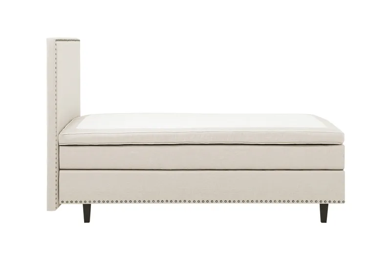 Jenkkisänky Rosalie Beige - 140 - Huonekalut - Sänky - Parisänky