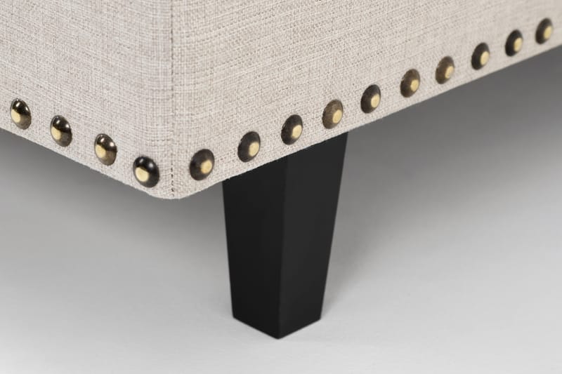 Jenkkisänky Rosalie Beige - 140 - Huonekalut - Sänky - Jenkkisängyt