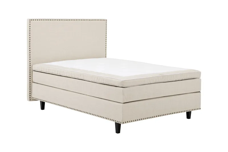 Jenkkisänky Rosalie Beige - 140 - Huonekalut - Sänky - Parisänky