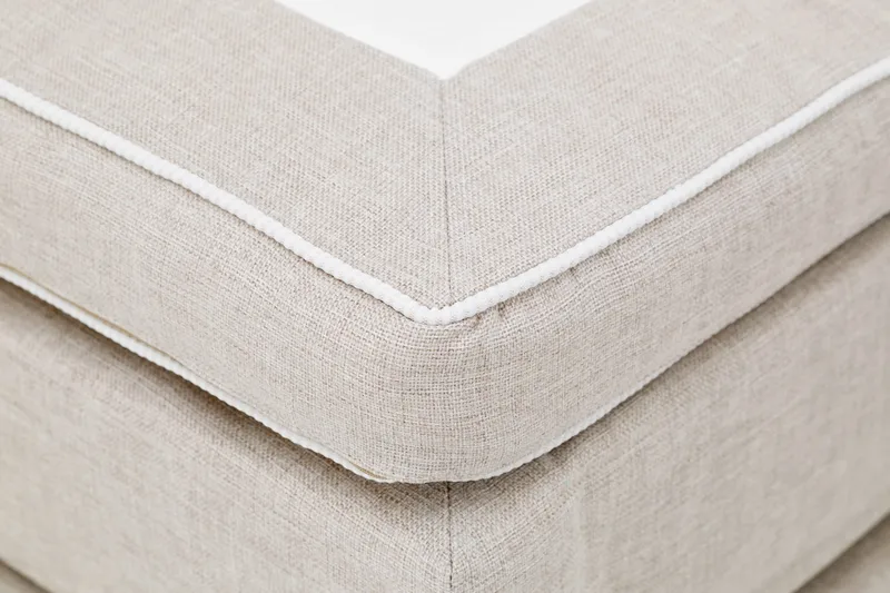 Jenkkisänky Rosalie Beige - 140 - Huonekalut - Sänky - Parisänky