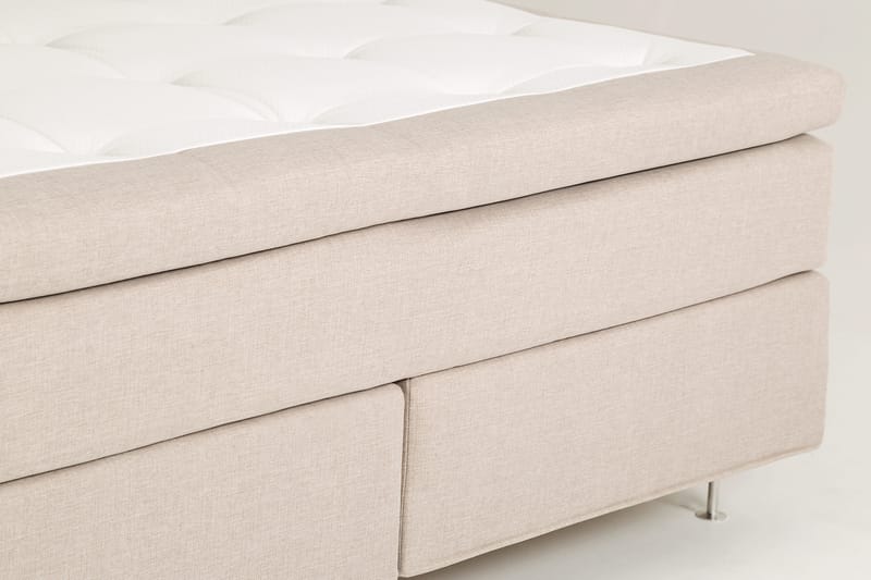 Jenkkisänky Sovereign 210x210 - Beige - Huonekalut - Sänky - Jenkkisängyt