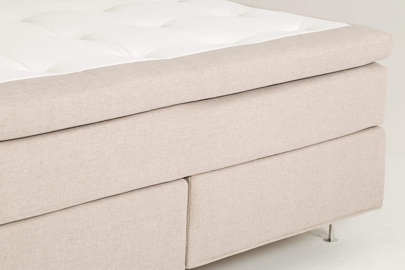 Jenkkisänky Sovereign 210x210 - Beige - Huonekalut - Sänky - Parisänky