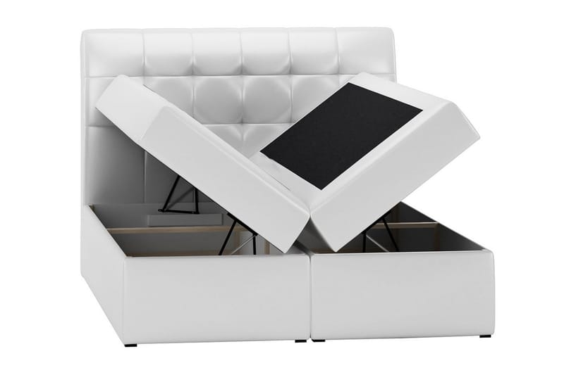 Jenkkisänky Tryland 140x200 cm - Harmaa - Huonekalut - Sänky - Parisänky