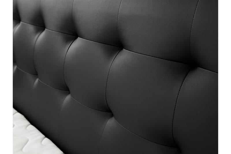 Jenkkisänky Tryland 140x200 cm - Harmaa - Huonekalut - Sänky - Parisänky