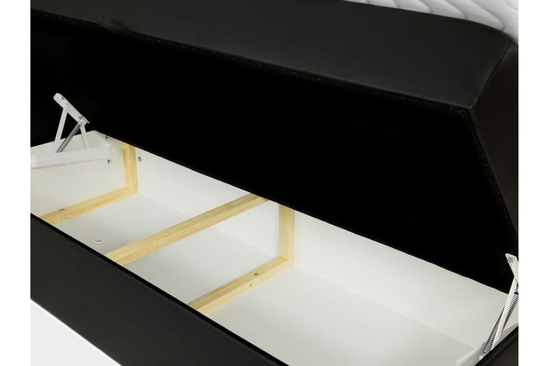 Jenkkisänky Tryland 140x200 cm - Harmaa - Huonekalut - Sänky - Parisänky