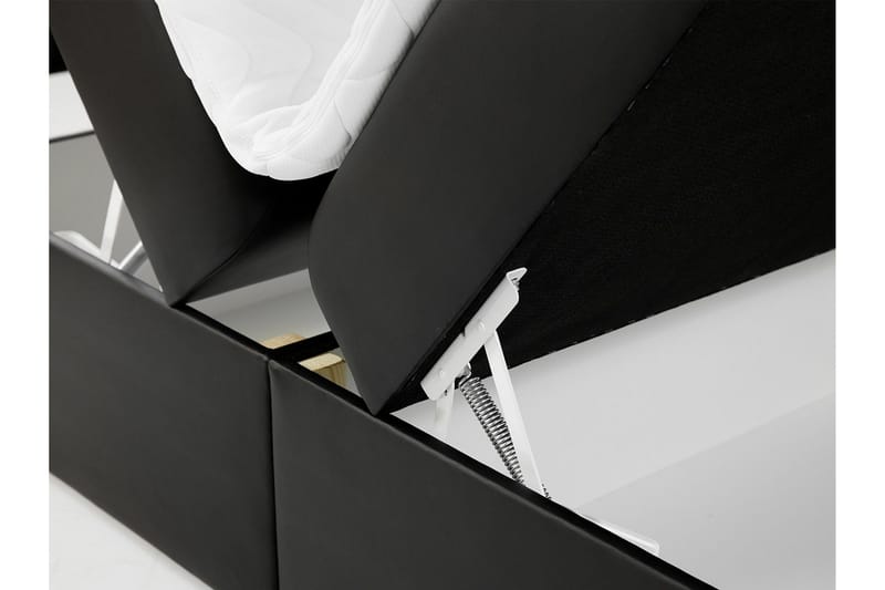 Jenkkisänky Tryland 200x200 cm - Harmaa - Huonekalut - Sänky - Parisänky