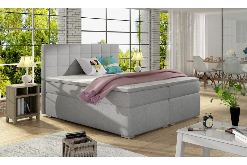 Runkosänky Jonge 160x200 cm, Harmaa