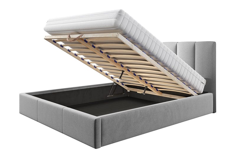 Säilytyssänky Ifone 160x200 cm - Musta - Huonekalut - Sänky - Sänkykehikot & sängynrungot