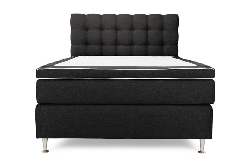 Sänkypaketti Boxford 140x200 Jenkkisänky - Tummanharmaa - Huonekalut - Sänky - Jenkkisängyt