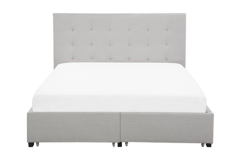 Parisänky Mooneyrow säilytyksellä 140x200, Harmaa