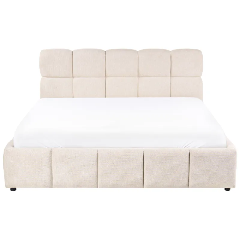 Parisänky Noyon 180x200 cm - Vaalea beige - Huonekalut - Sänky - Sänkykehikot & sängynrungot