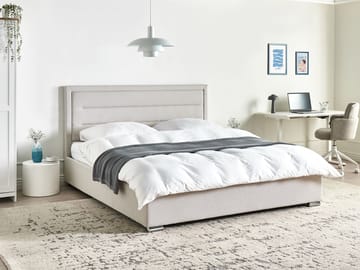 Parisänky Rouen 180x200 cm - Vaalea beige - Huonekalut - Sänky - Sänkykehikot & sängynrungot
