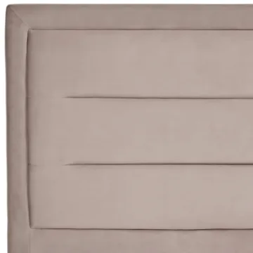 Parisänky sälepohjalla Rouen 180x200 cm - Taupe - Huonekalut - Sänky - Sänkykehikot & sängynrungot