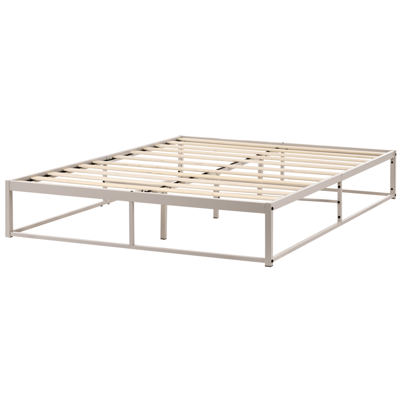 Parisänky Viry 140x200 - Vaalea beige - Huonekalut - Sänky - Sänkykehikot & sängynrungot