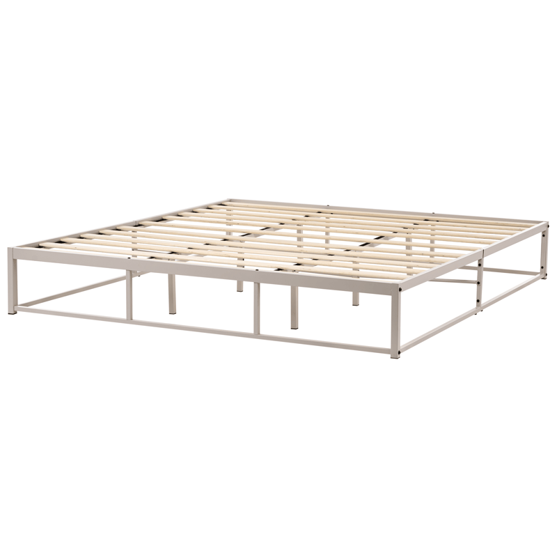 Parisänky Viry 180x200 - Vaalea beige - Huonekalut - Sänky - Sänkykehikot & sängynrungot