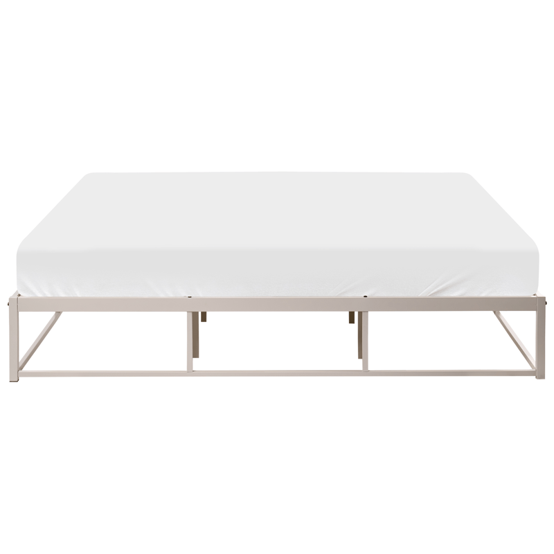 Parisänky Viry 180x200 - Vaalea beige - Huonekalut - Sänky - Sänkykehikot & sängynrungot