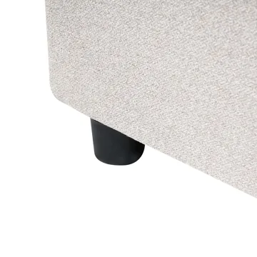 Parisänky Prades 140x200 cm - Vaalea beige - Huonekalut - Sänky - Sänkykehikot & sängynrungot
