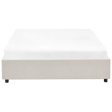 Parisänky Prades 140x200 cm - Vaalea beige - Huonekalut - Sänky - Sänkykehikot & sängynrungot