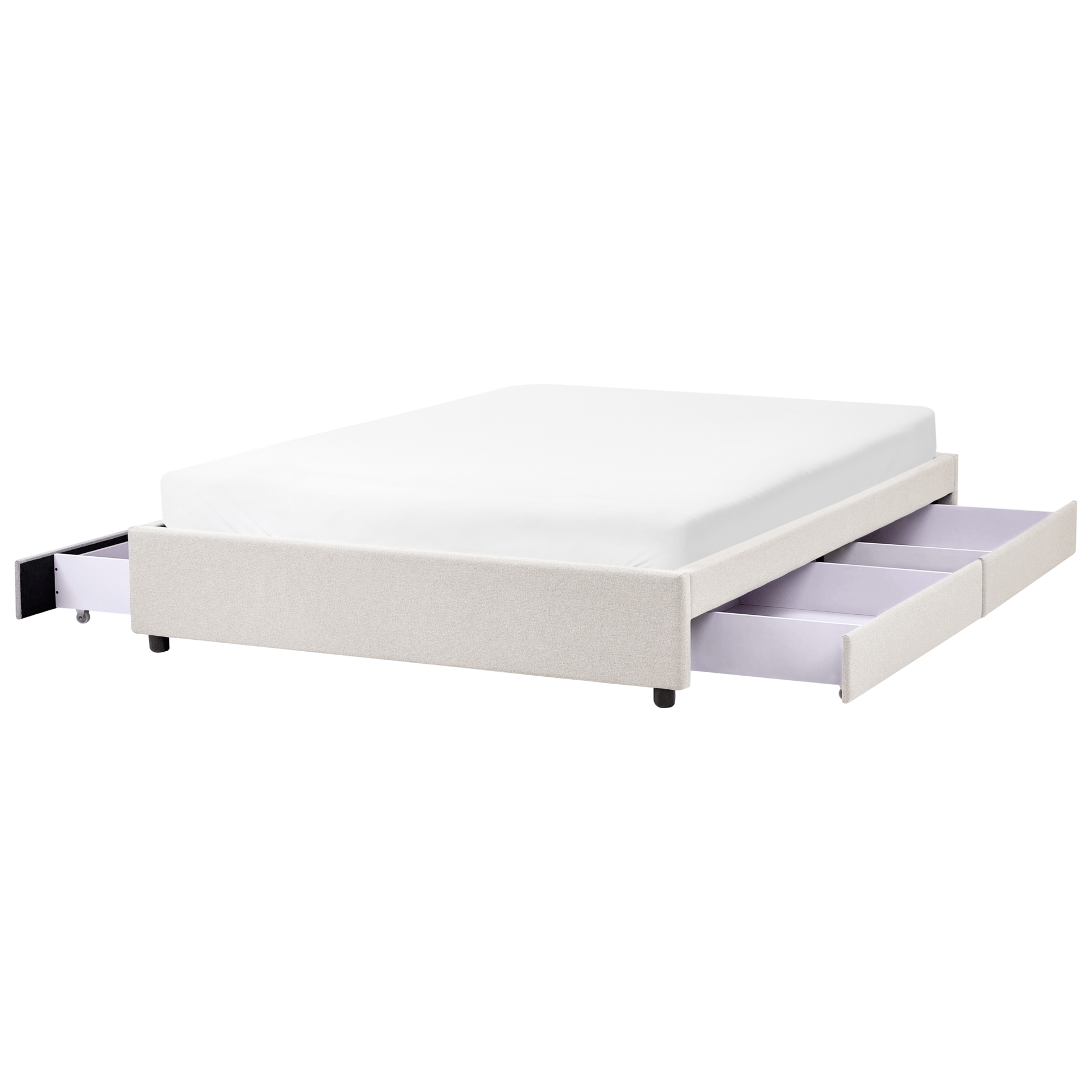 Parisänky Prades 160x200 cm - Vaalea beige