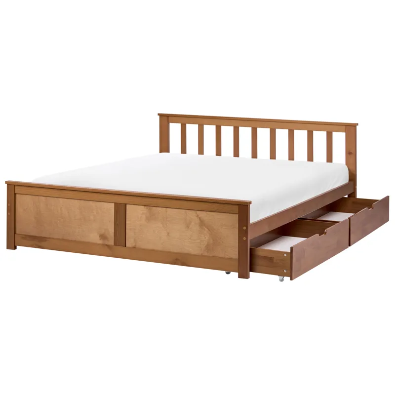 Parivuode 2 laatikolla Olendon 120x200, Ruskea