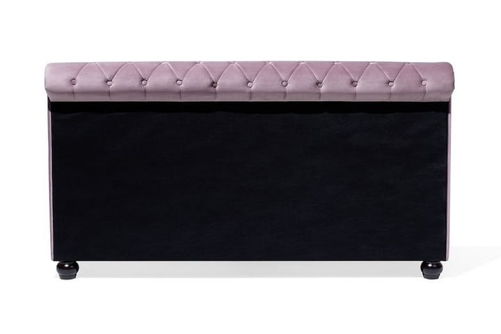 Parivuode Avallon 160x200 cm - Vaaleanpunainen - Sänkykehikot & sängynrungot