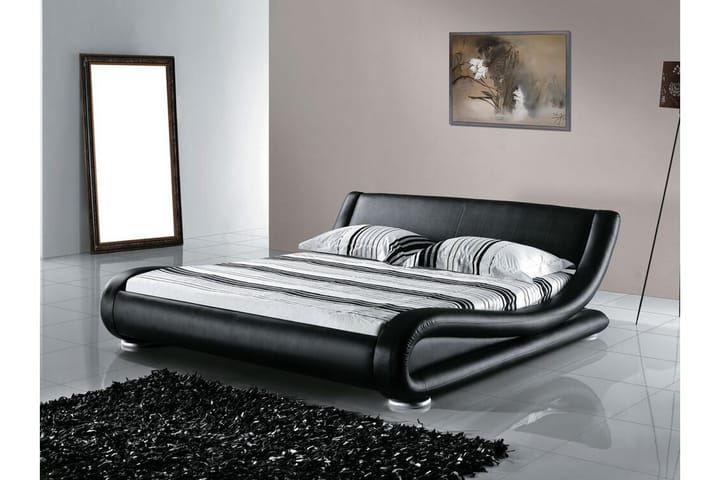 Parivuode Avignon 180x200 cm - Musta - Sänkykehikot & sängynrungot